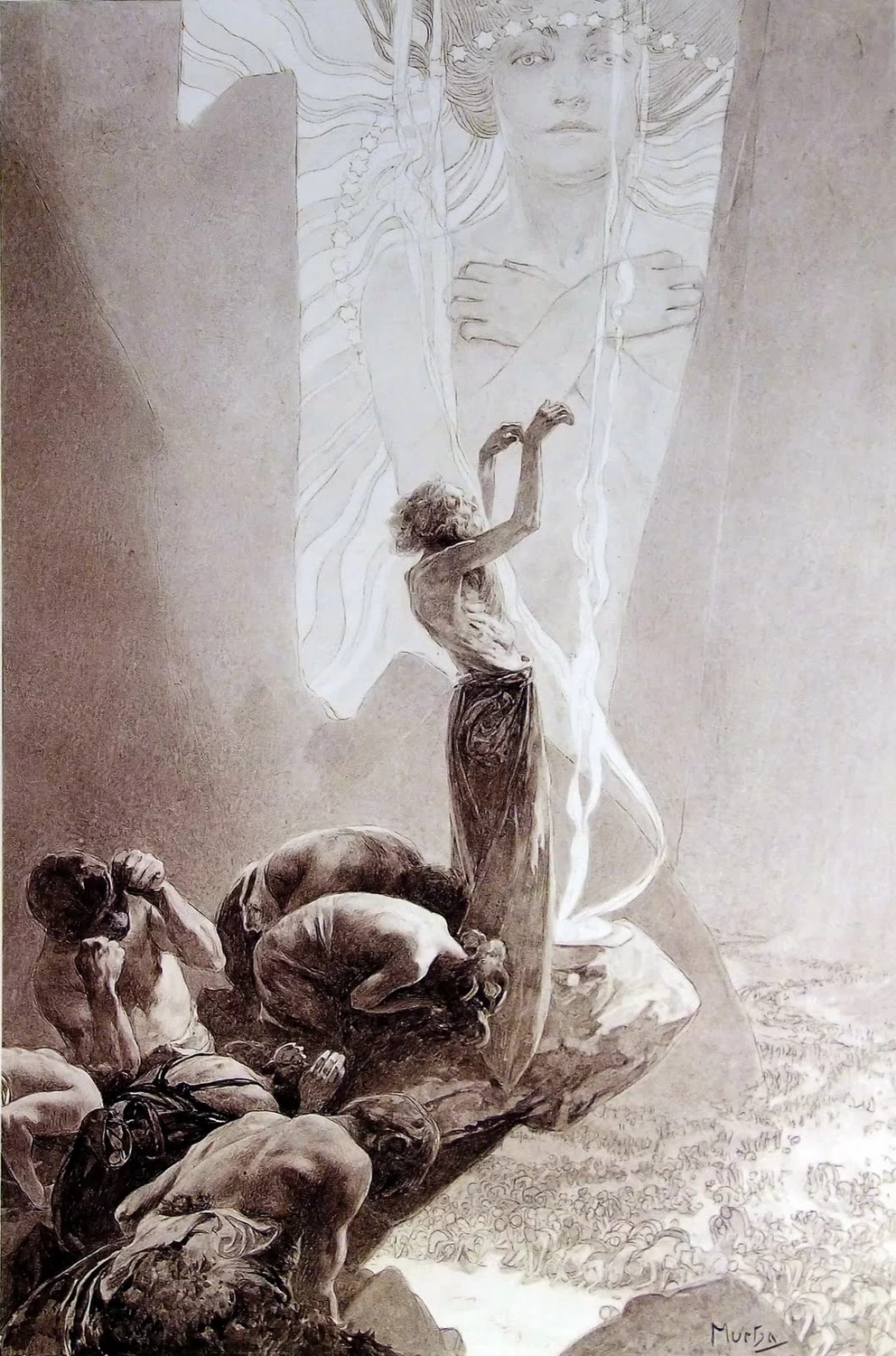 Alfons Mucha - Le Pater 5